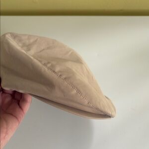 Country Gentleman Water Repellent Tan Flat Cap Size M